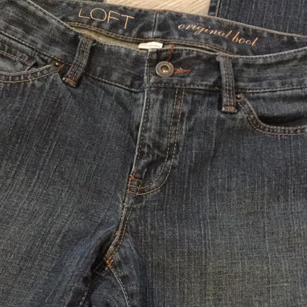 Loft~~Original Boot Jeans - Picture 2 of 7